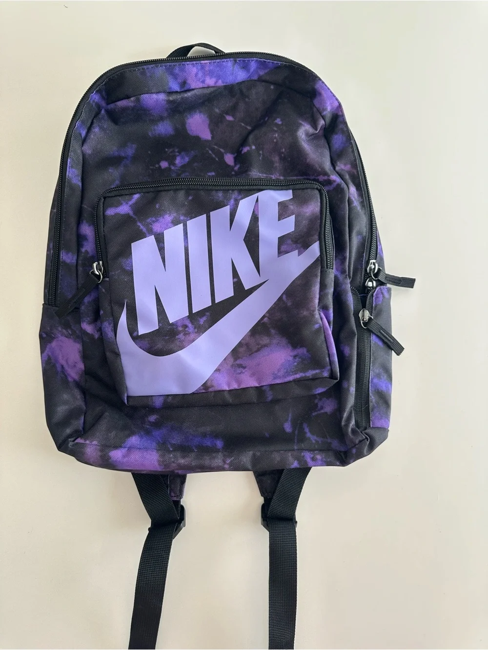 Nike Purple & Black Tie-Dye Backpack